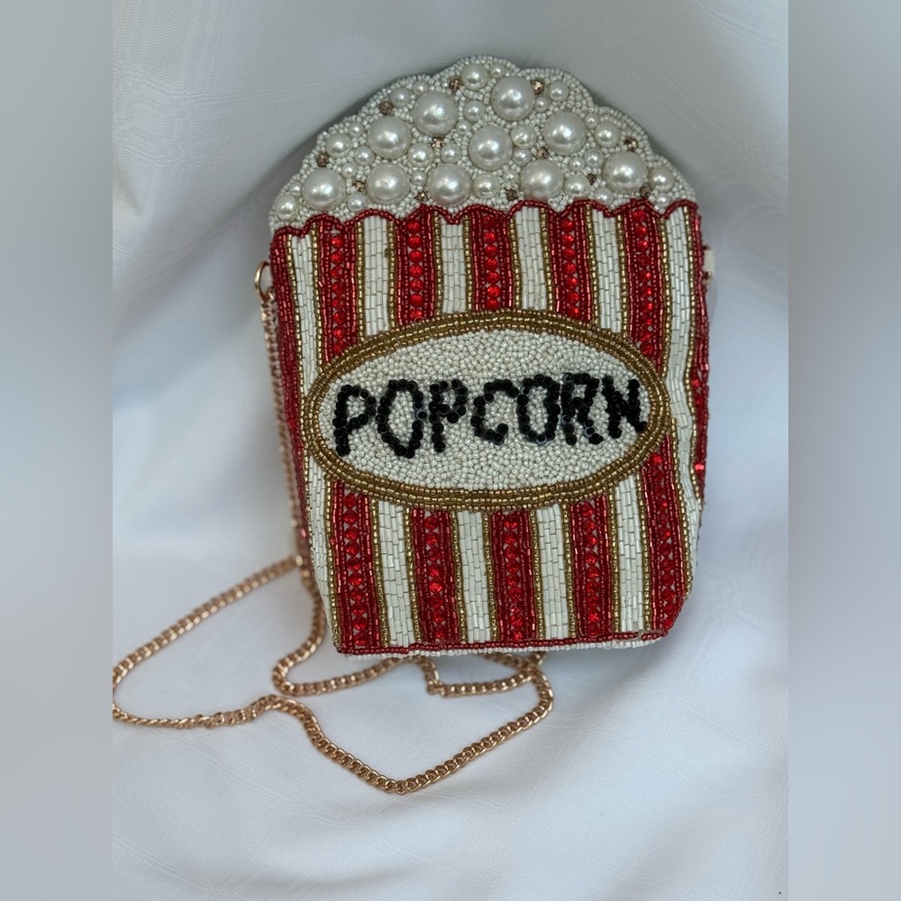 Beaded Popcorn Purse - Made in India